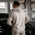 Komplet dres męski bawełniany casual ARES OLAVOGA beżowy