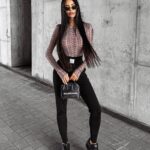 Spodnie wyszczuplające FLEX OLAVOGA czarny