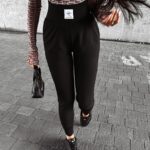 Spodnie wyszczuplające FLEX OLAVOGA czarny