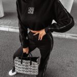 Dres damski z lampasem SHUMM OLAVOGA czarny