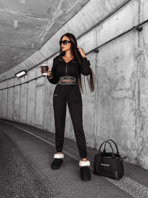 Spodnie sportowe SITRA OLAVOGA czarne