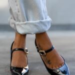 Czółenka szpilki Madam Skolen czarne