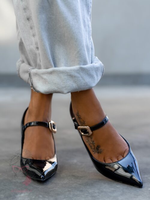 Czółenka szpilki Madam Skolen czarne