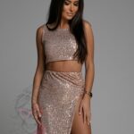 Komplet cekinowy NB Atelie złoty