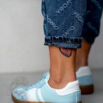 Buty sportowe Madam Garisis błękitne