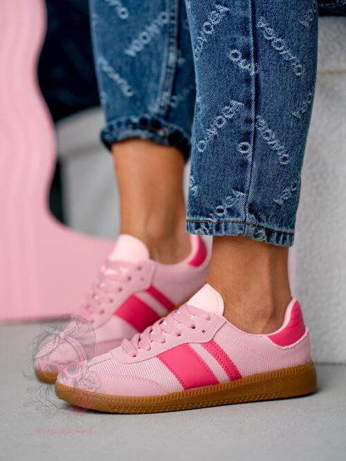 Buty sportowe Madam Garisis różowe