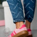 Buty sportowe Madam Garisis różowe