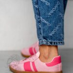 Buty sportowe Madam Garisis różowe