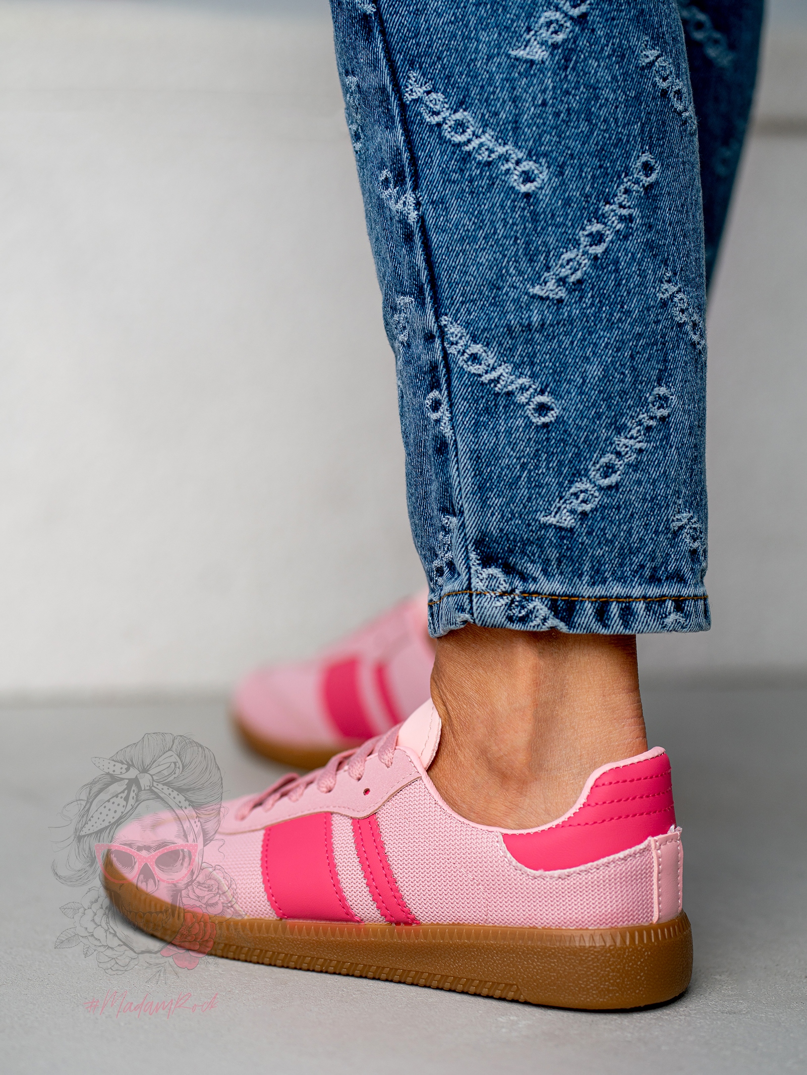 Buty sportowe Madam Garisis różowe Buty sportowe Madam Garisis różowe