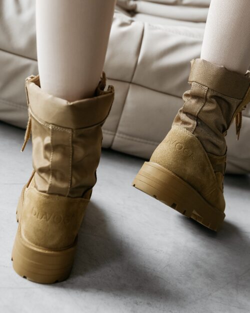 Workery damskie HIKER OLAVOGA karmelowe