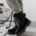 Workery damskie HIKER OLAVOGA czarne