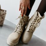 Workery damskie HIKER OLAVOGA beżowe