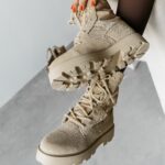 Workery damskie HIKER OLAVOGA beżowe