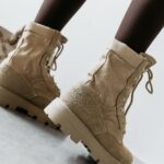 Workery damskie HIKER OLAVOGA beżowe