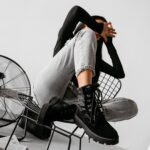 Workery damskie HIKER OLAVOGA czarne