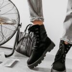 Workery damskie HIKER OLAVOGA czarne