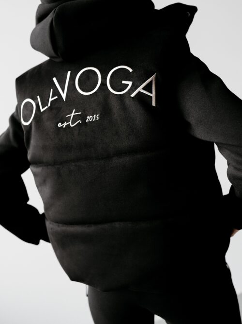 Kamizelka pikowana GILET OLAVOGA czarna