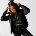 Kamizelka pikowana GILET OLAVOGA czarna