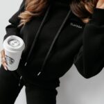 Dres damski bawełniany SINAP OLAVOGA czarny