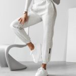 Spodnie sportowe TELO OLAVOGA szare