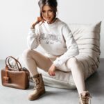 Bluza bawełniana LUPO OLAVOGA beżowa