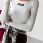 Body klasyczne CUERPO OLAVOGA ecru