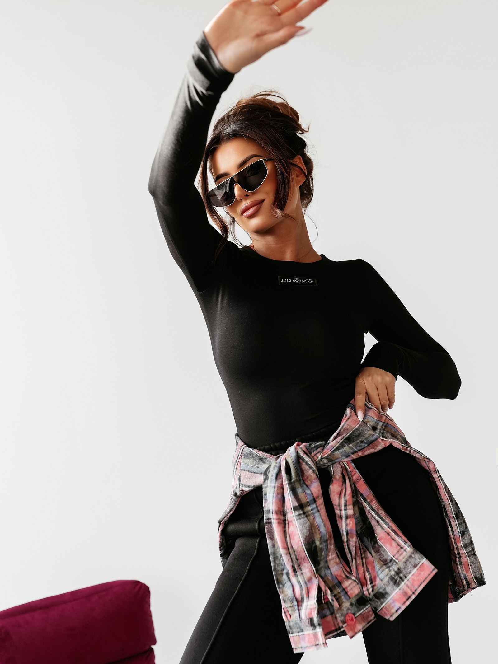 Body klasyczne CUERPO OLAVOGA czarne