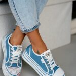 Trampki na grubej podeszwie Madam Kisik jeans