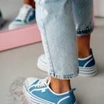 Trampki na grubej podeszwie Madam Kisik jeans