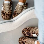 Buty sportowe Madam Garisis w panterkę