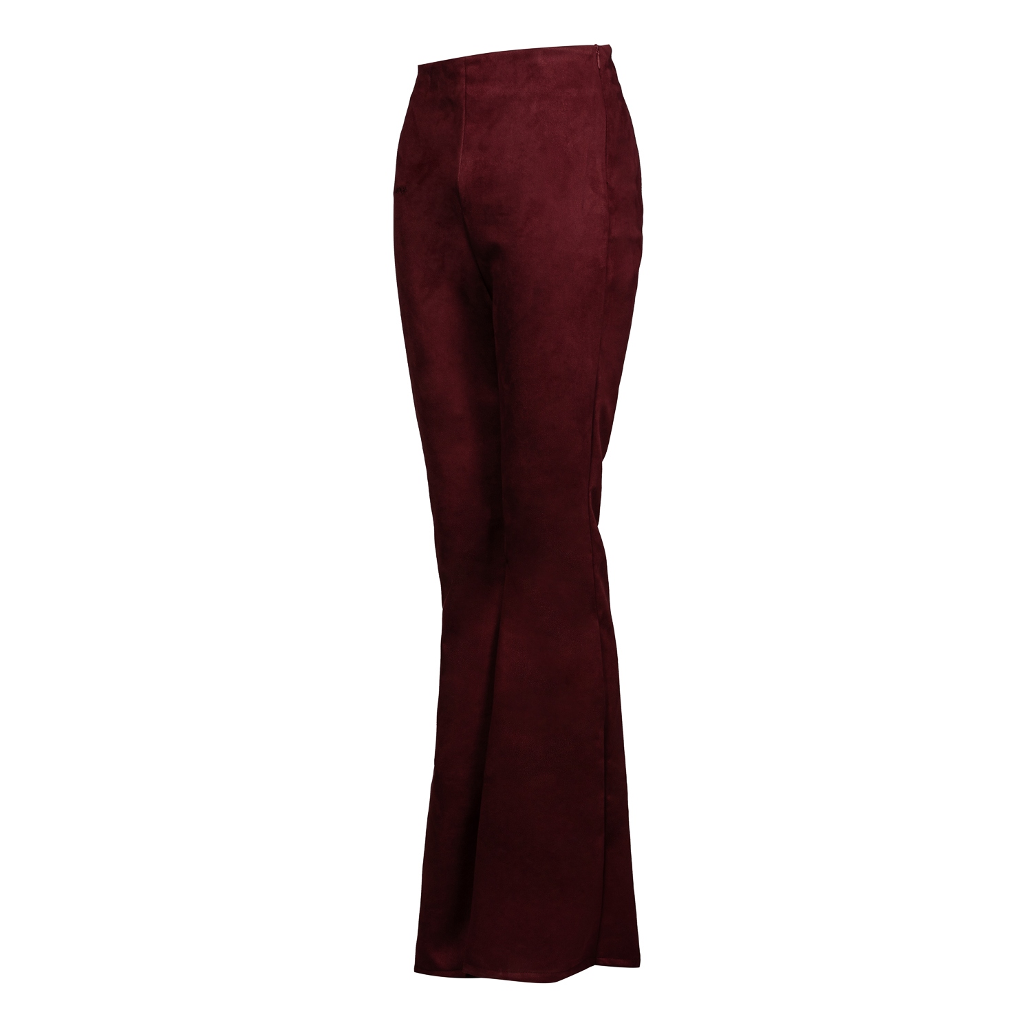 Spodnie zamszowe ZENO OLAVOGA bordowe Spodnie zamszowe ZENO OLAVOGA bordowe