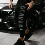 Dres męski bawełniany UMRISS OLAVOGA czarny