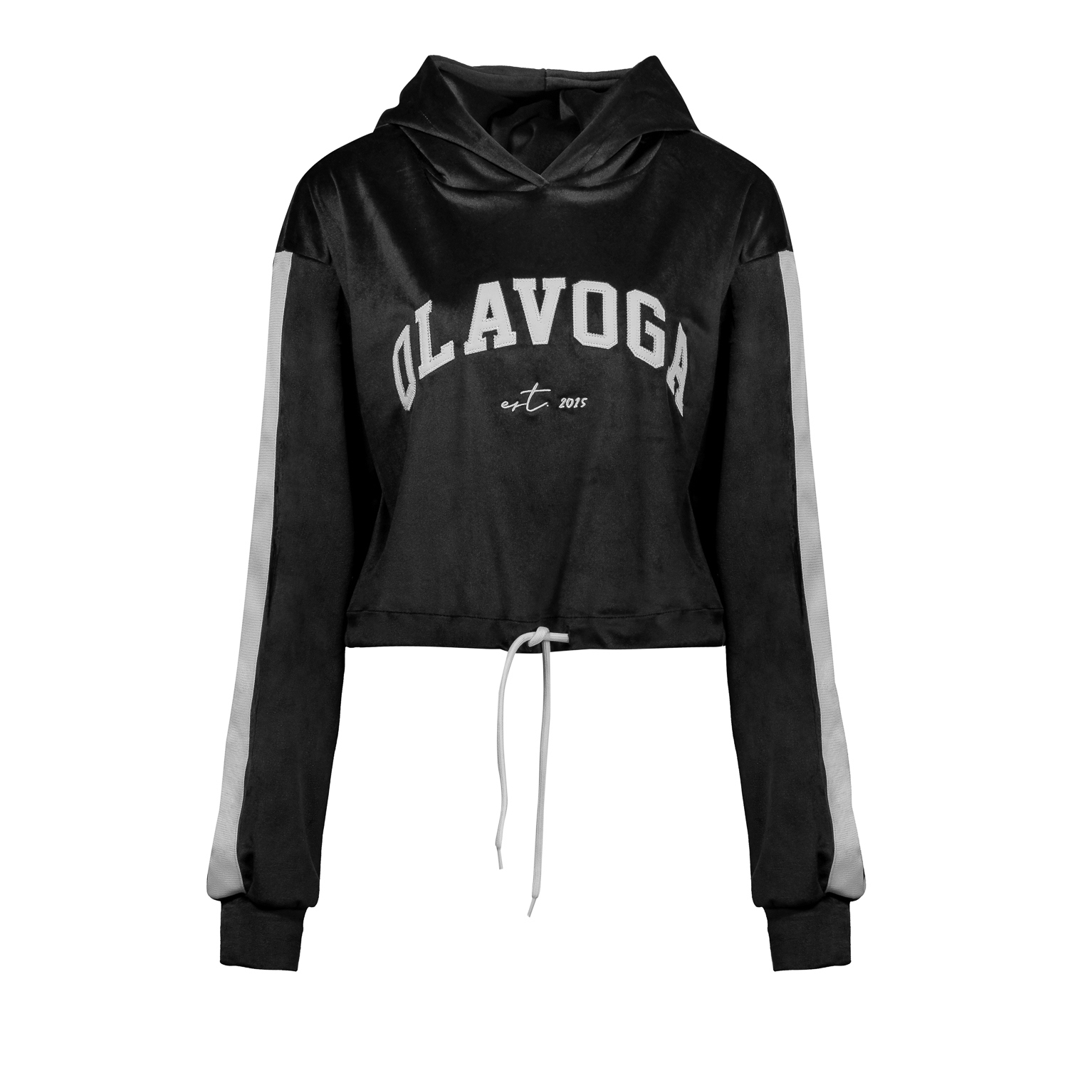 Dres welurowy HANA OLAVOGA czarny Dres welurowy HANA OLAVOGA czarny