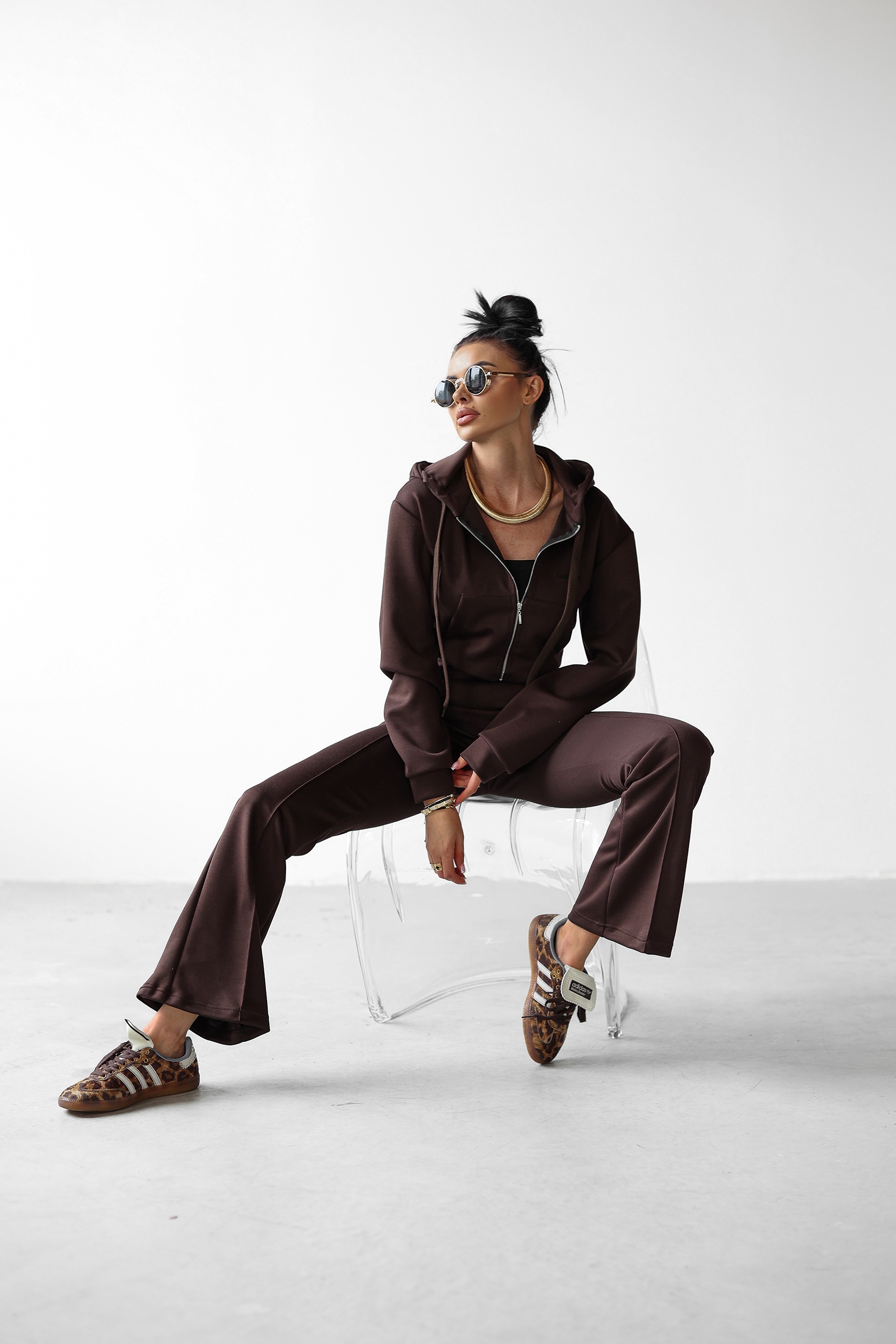 Dres damski TUTO OLAVOGA brązowy