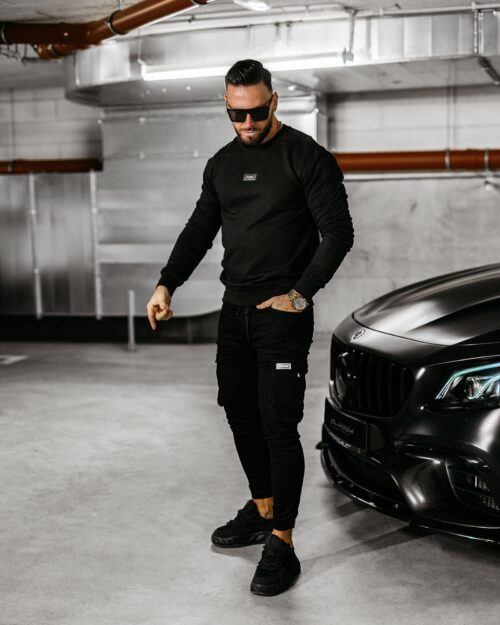 Bluza męska NASTRI OLAVOGA czarna