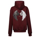 Bluza oversize WINX OLAVOGA bordowa