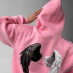 Bluza oversize WINX OLAVOGA pudrowy róż