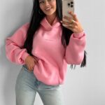 Bluza oversize WINX OLAVOGA pudrowy róż