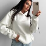 Bluza oversize WINX OLAVOGA ecru