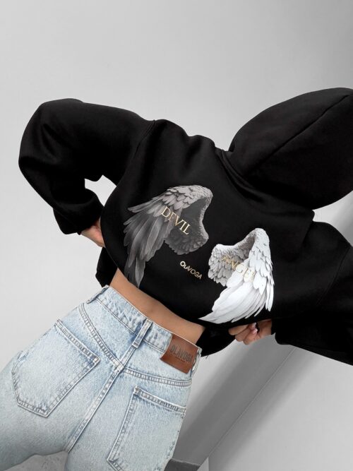 Bluza oversize WINX OLAVOGA czarna