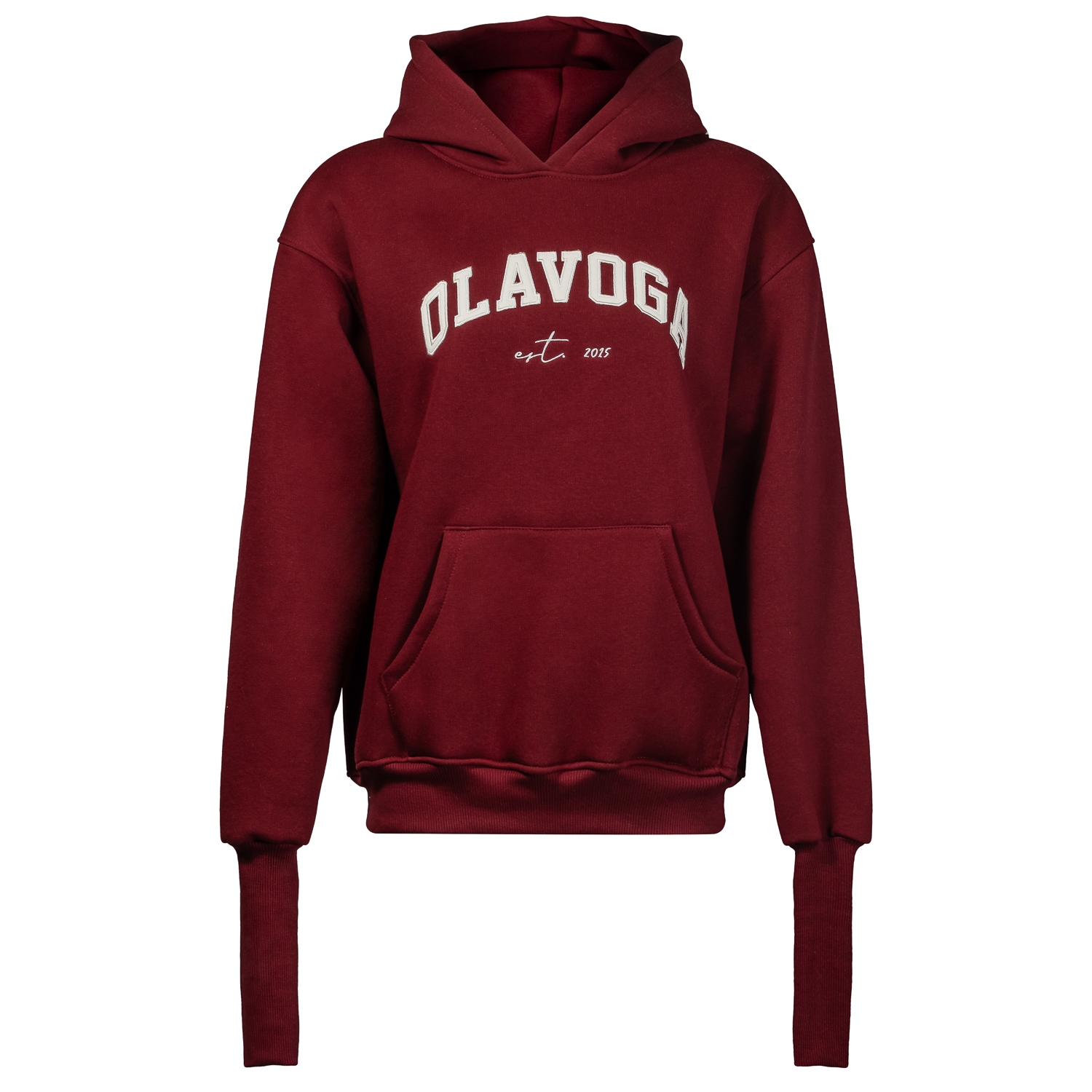 Bluza ocieplana TRODE OLAVOGA bordowa