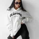 Bluza ocieplana TRODE OLAVOGA ecru