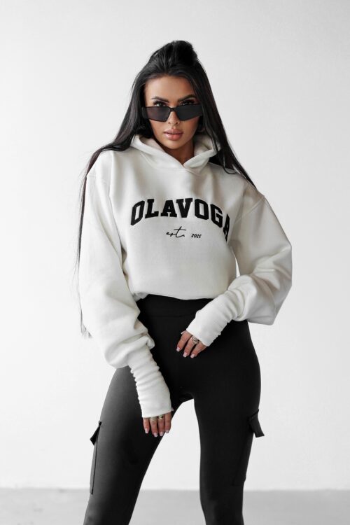 Bluza ocieplana TRODE OLAVOGA ecru