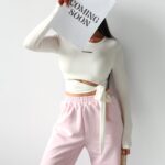 Bluzka z wycięciem ROSETT OLAVOGA ecru