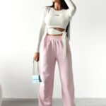 Bluzka z wycięciem ROSETT OLAVOGA ecru