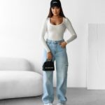 Bluzka basic ATAJA OLAVOGA ecru