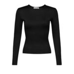 Bluzka elastyczna BASIT OLAVOGA czarna