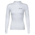 Sweter prążkowany PIPER OLAVOGA ecru