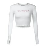 Sweter dopasowany JACQUELINE OLAVOGA ecru