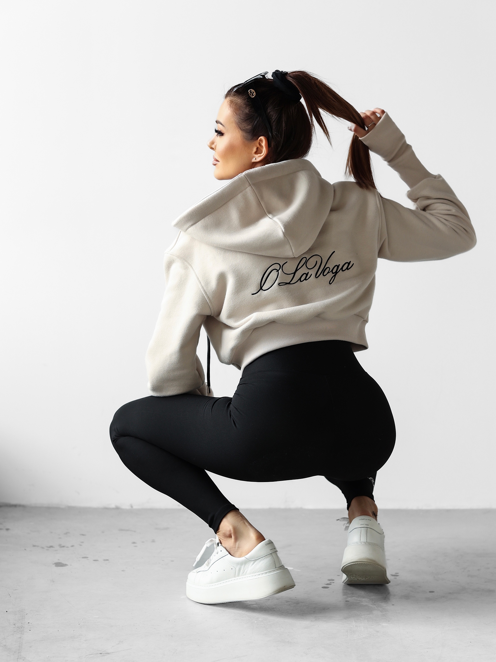 Bluza ocieplana NIVRA OLAVOGA beżowa